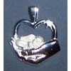My Baby Angel Charm in Sterling Silver
